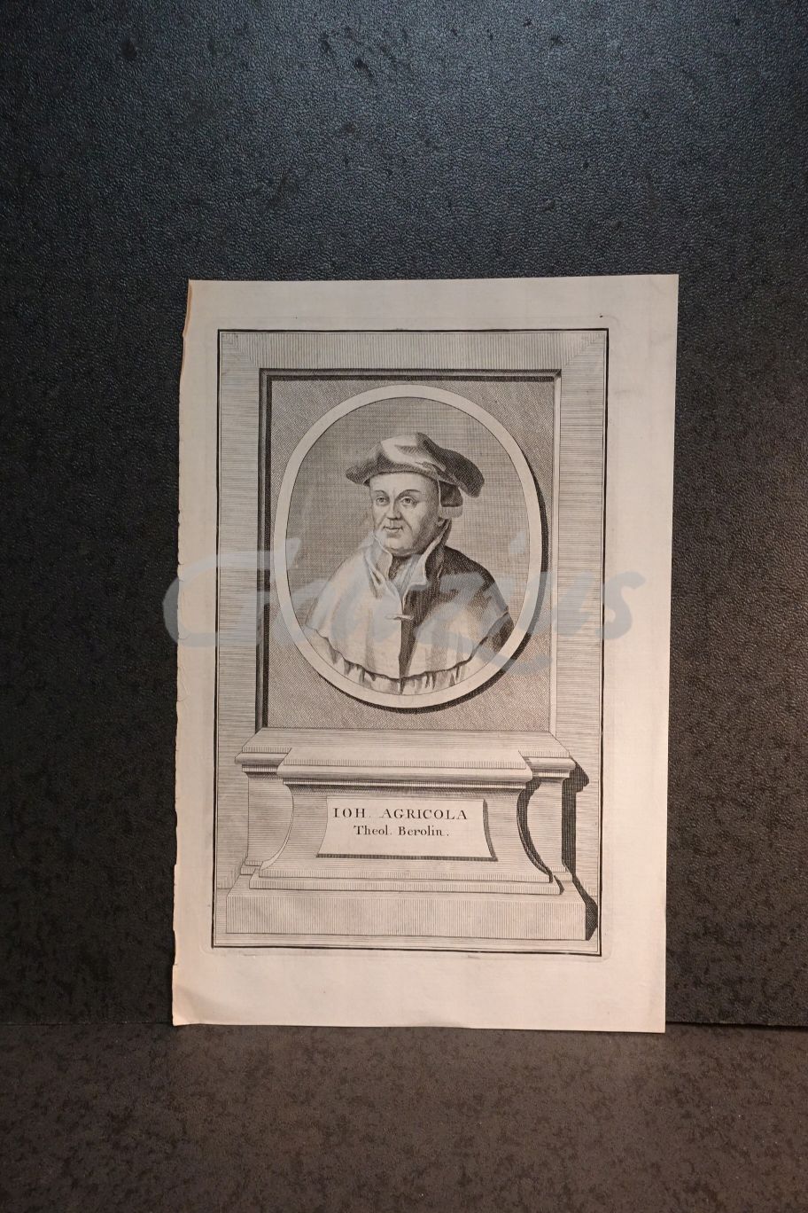 Engraving of Johannes Agricola