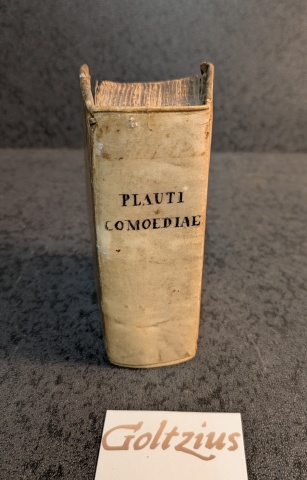 PLAUTUS, M. Acci Plauti Comoediae Superstites XX. Accuratissime editae.