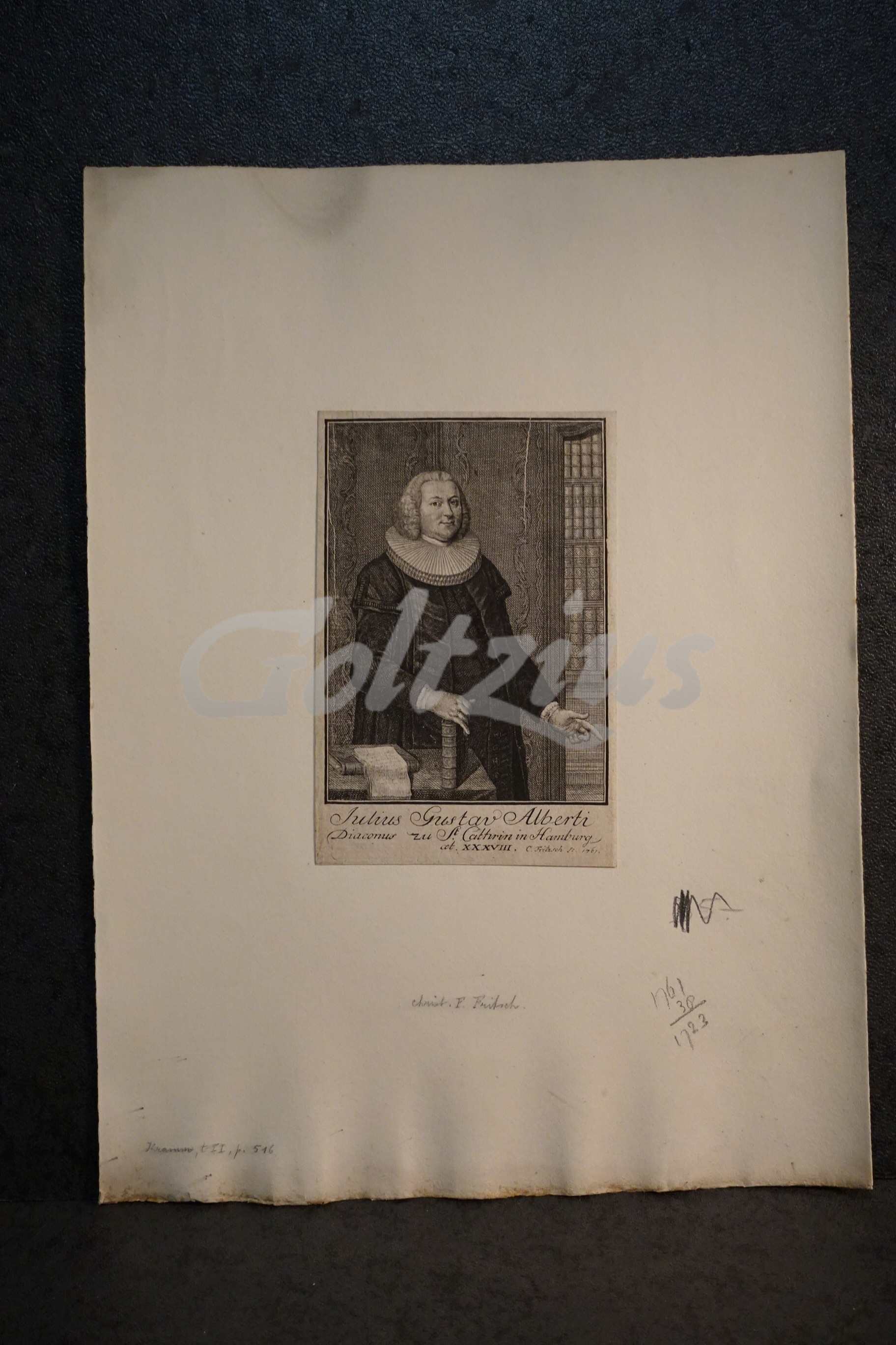 Portrait of Julius Gustav Alberti