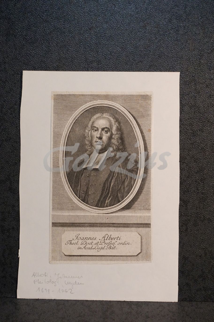 Portrait of Johannes Alberti