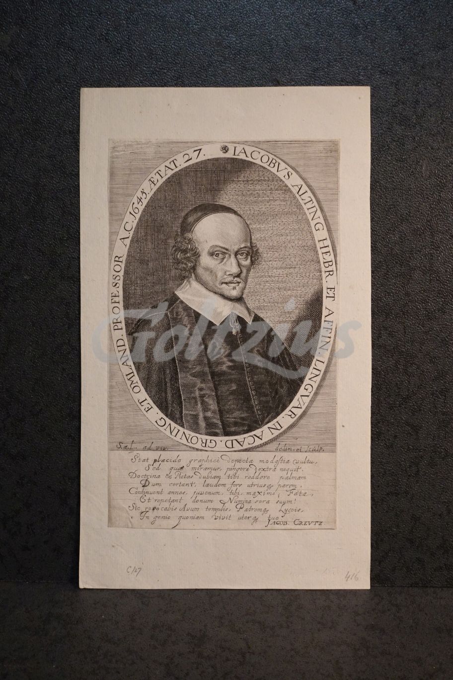 Portrait of Jacobus Alting