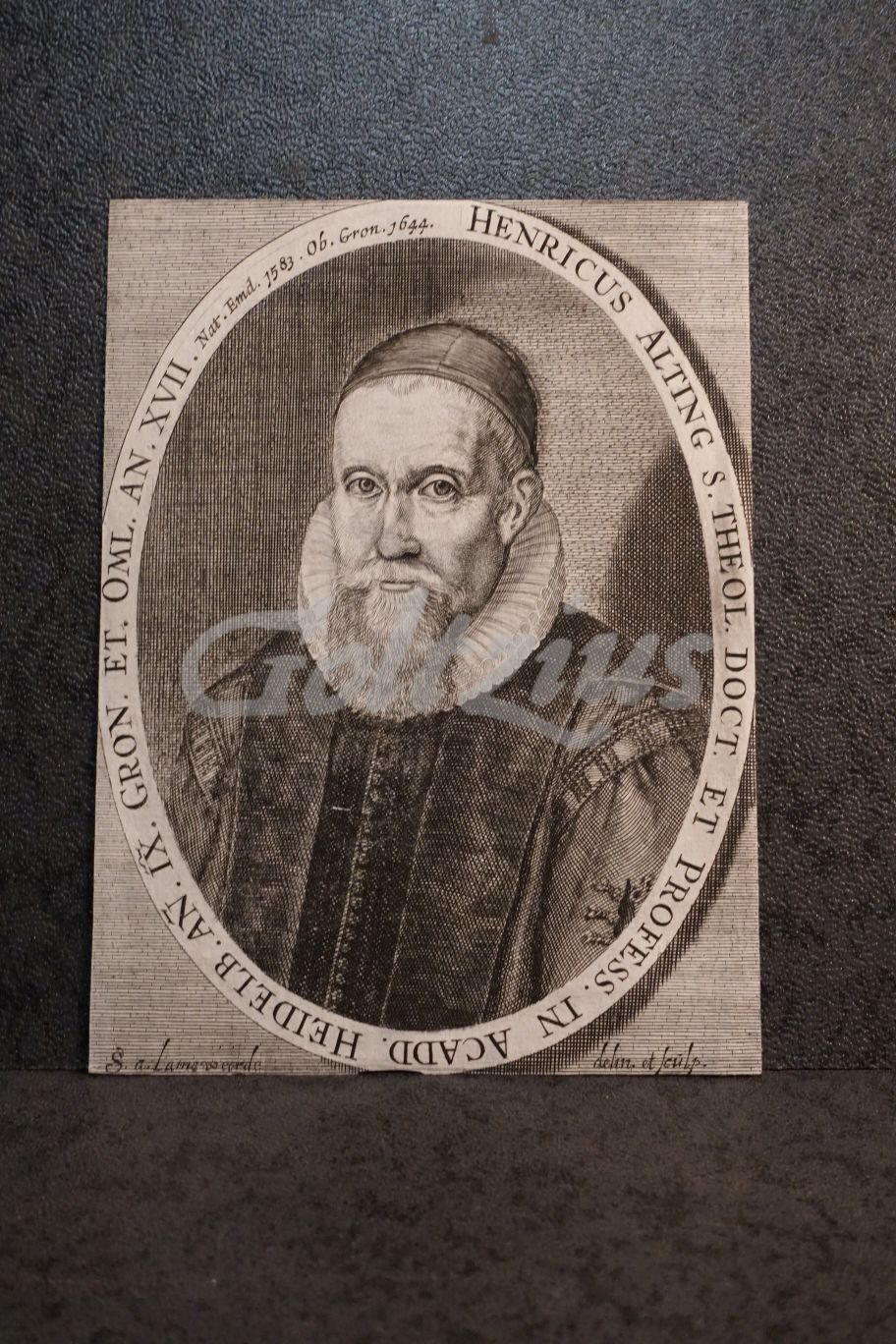 Portrait of Johann Heinrich Alting