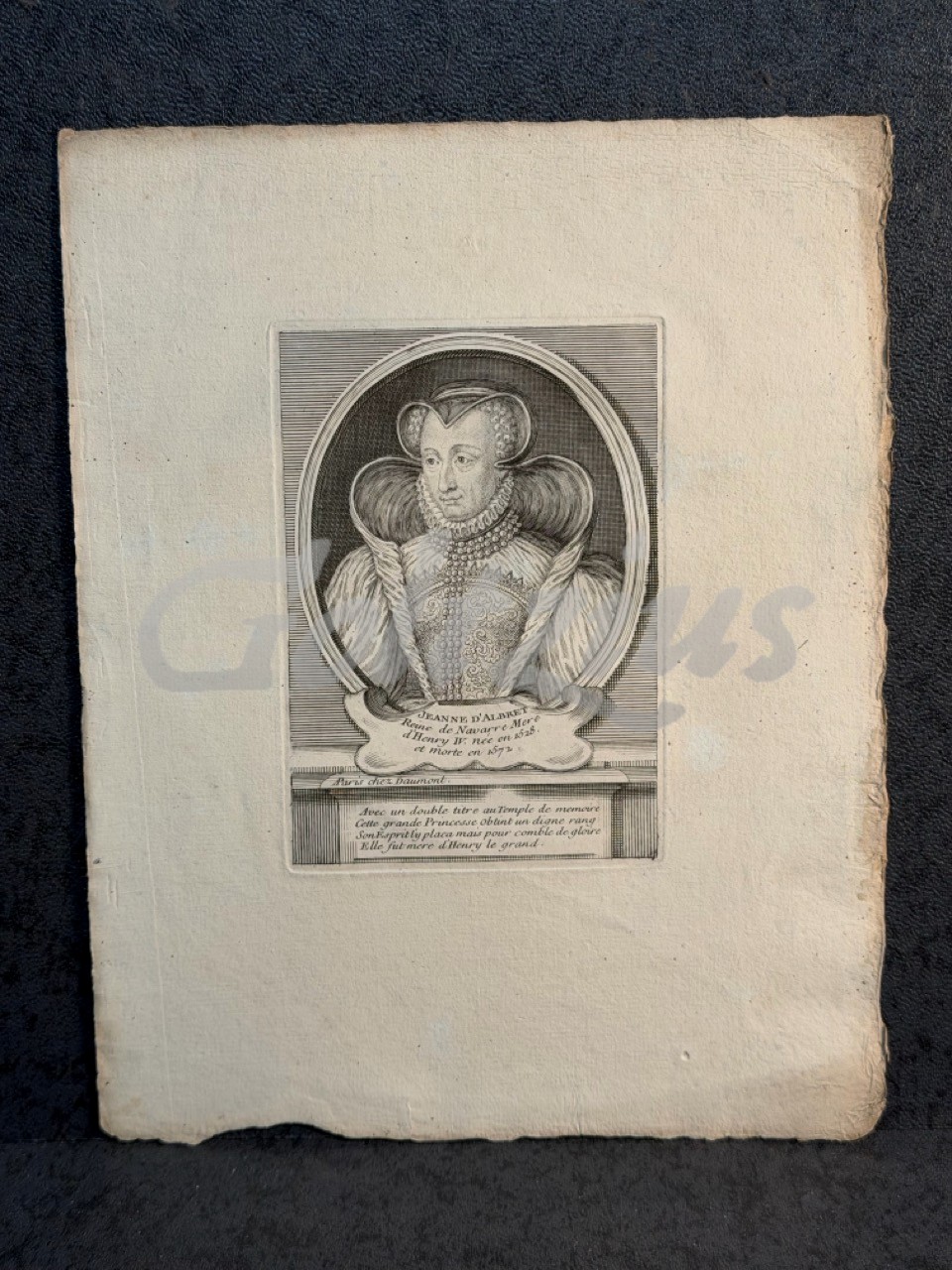 Portrait of Jeanne d'Albret