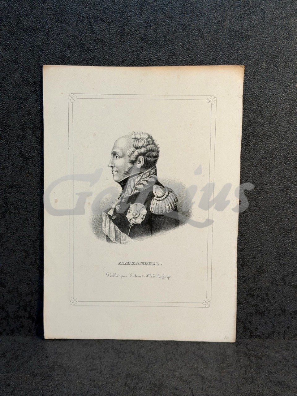 Portrait of Alexander I of Russia