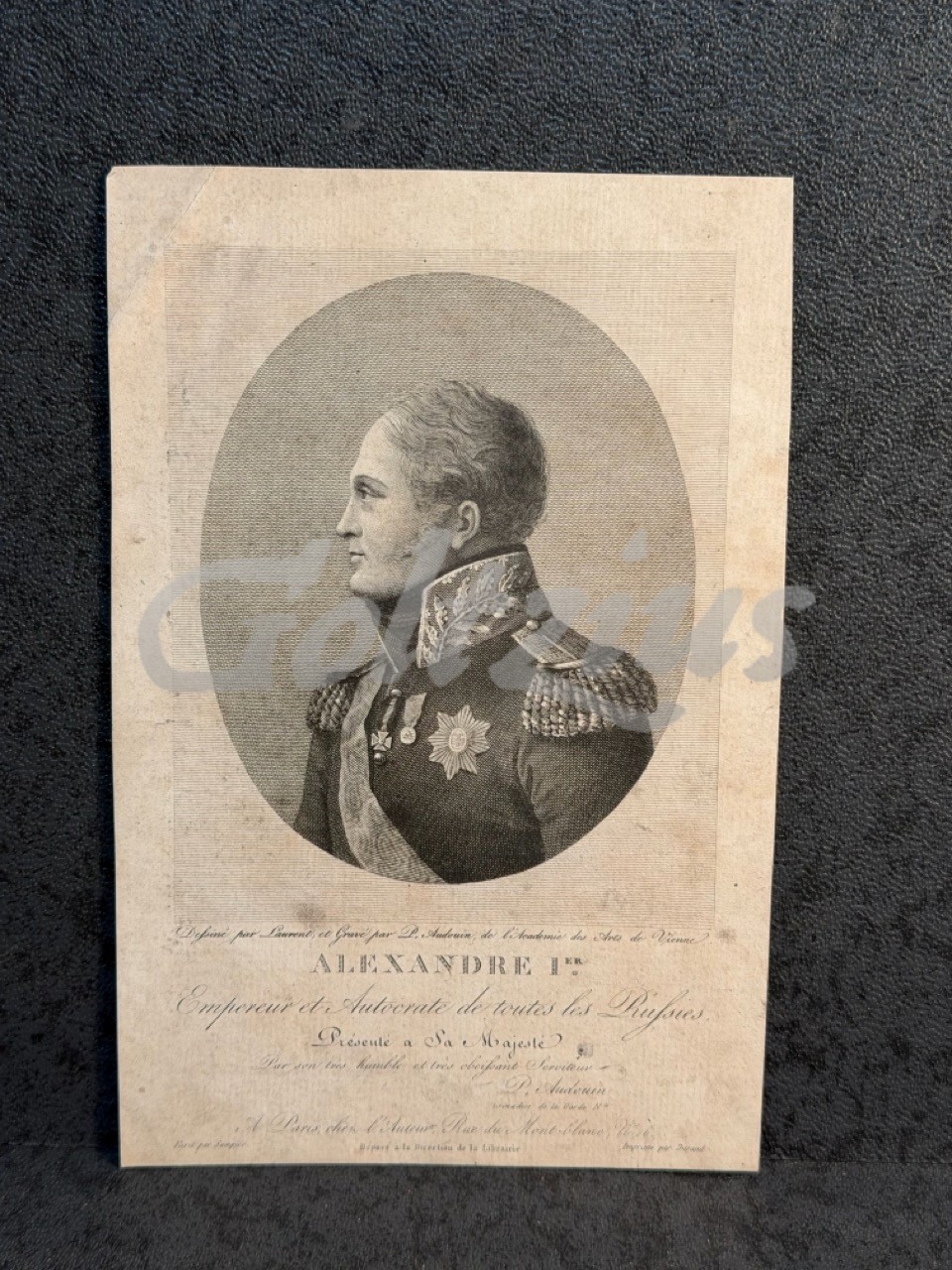 Portrait of Alexander I of Russia