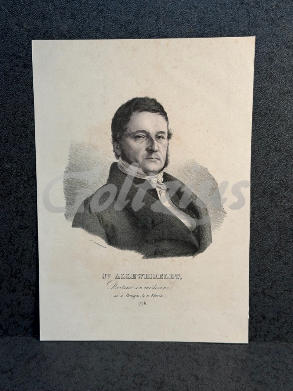 Portrait of Joseph-Brunon Alleweireldt