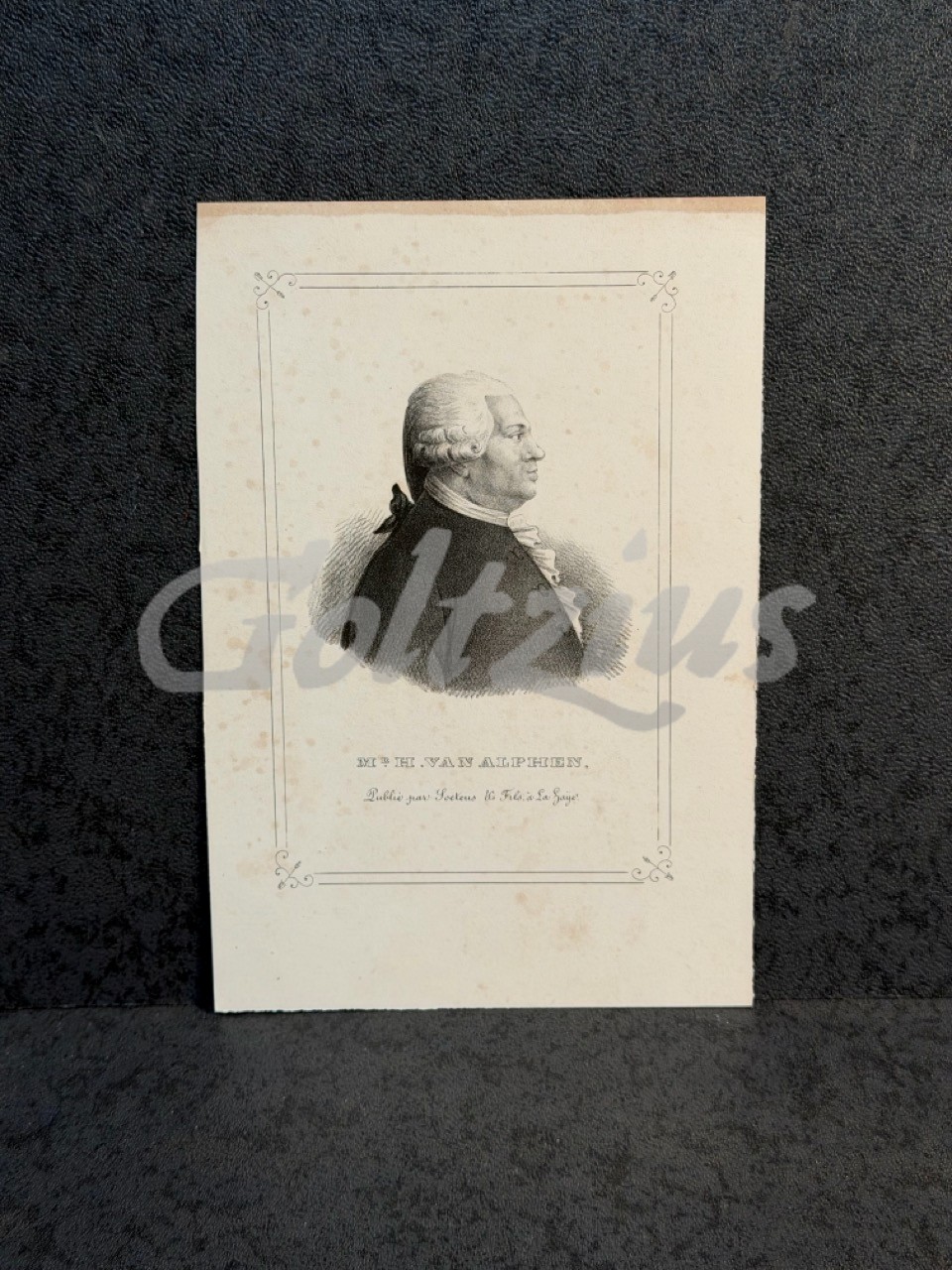 Portrait of Hieronymus van Alphen