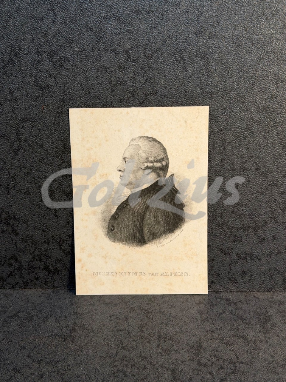 Portrait of Hieronymus van Alphen