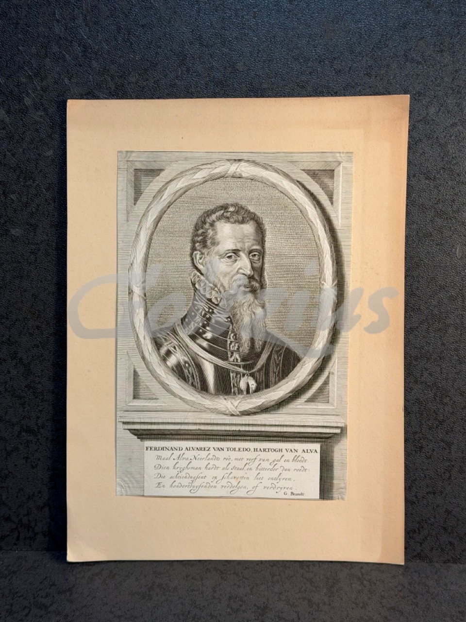 Portrait of Fernando Álvarez de Toledo, Grand Duke of Alva.