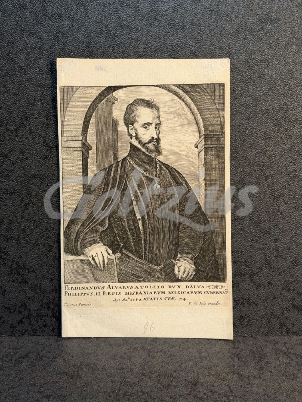 Portrait of Fernando Álvarez de Toledo, Grand Duke of Alva