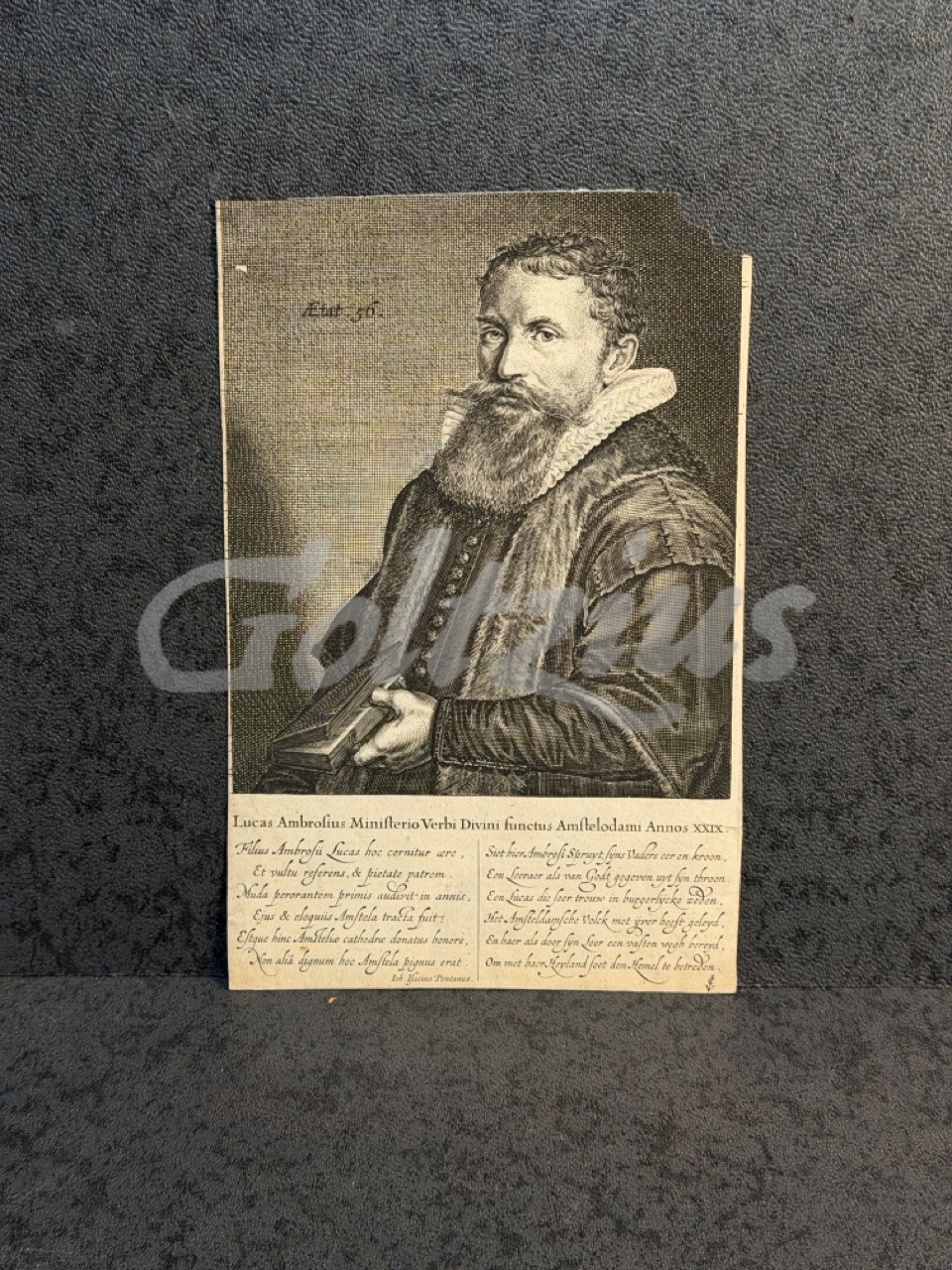 Portrait of Lucas Ambrosius