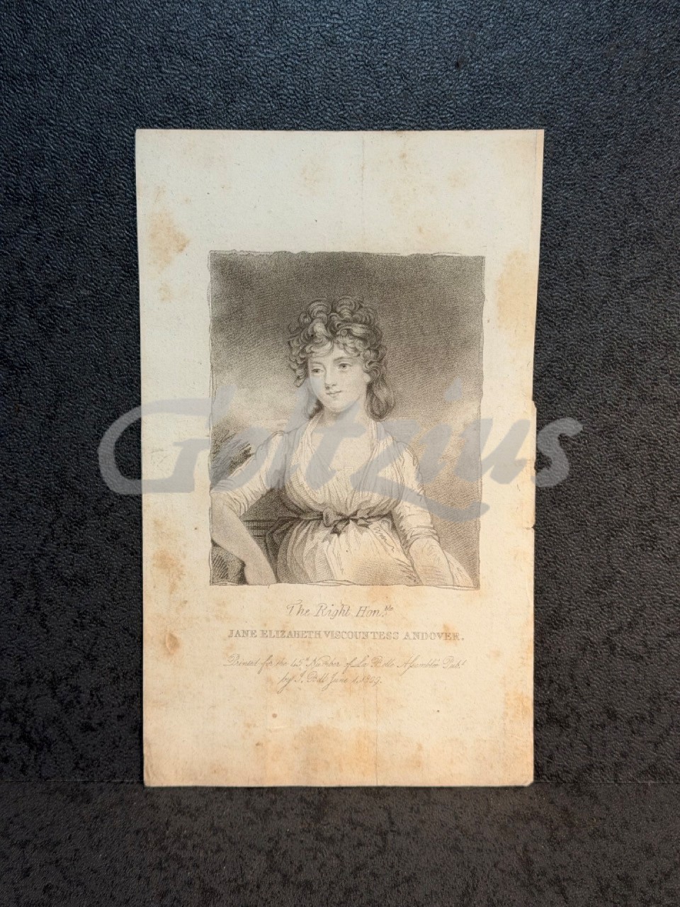 Portrait of Jane Elizabeth Coke