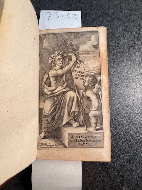 VOITURE, M. DE, Les lettres de Monsieur de Voiture