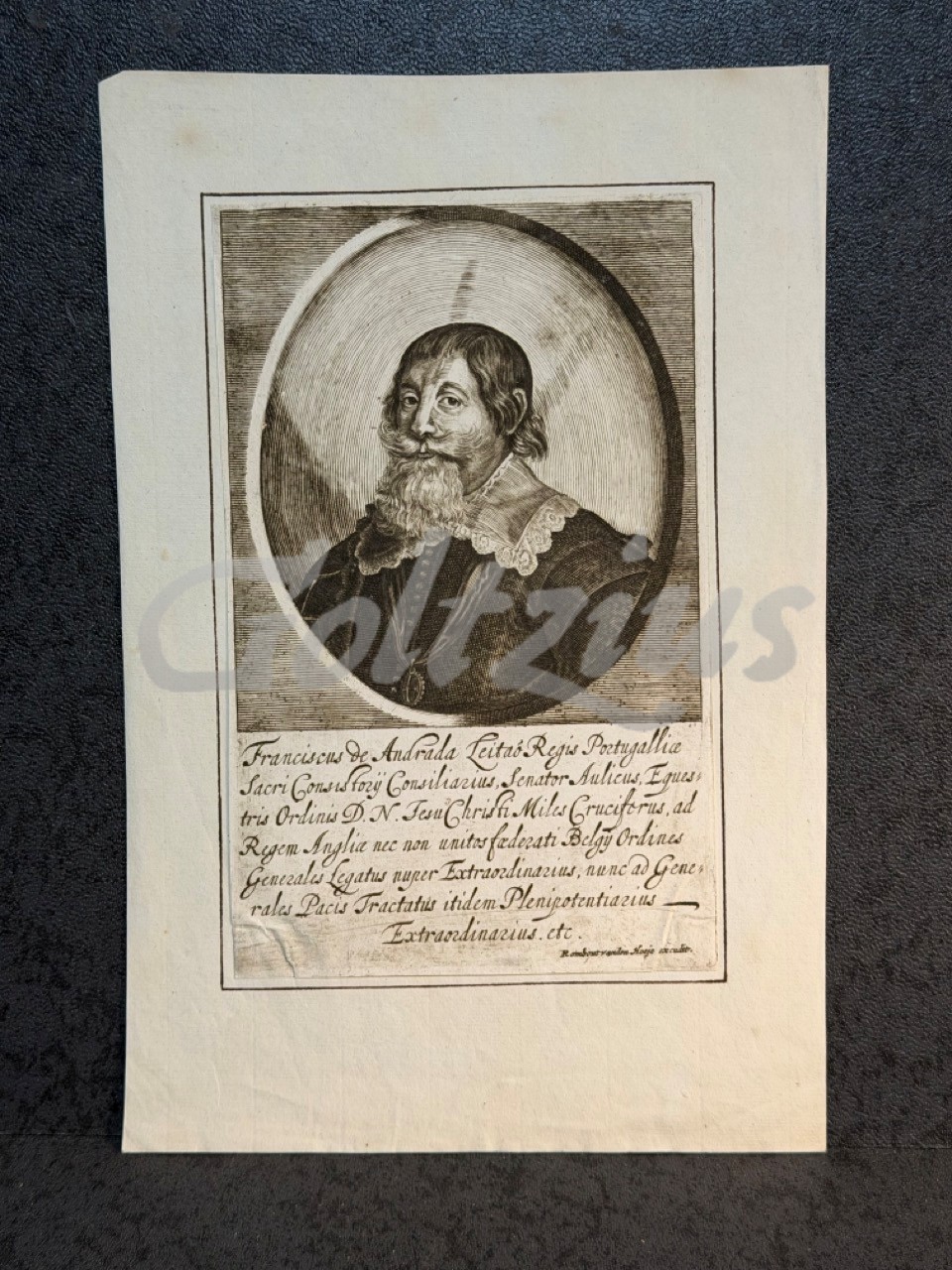 Portrait of Francisco de Andrade Leitão