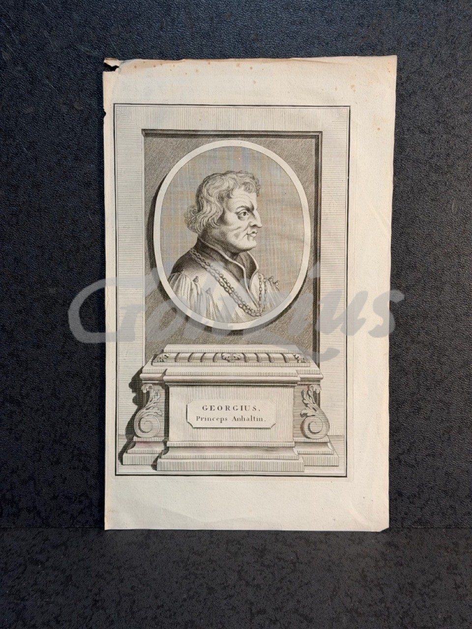 Portrait of George III, Prince of Anhalt-Dessau