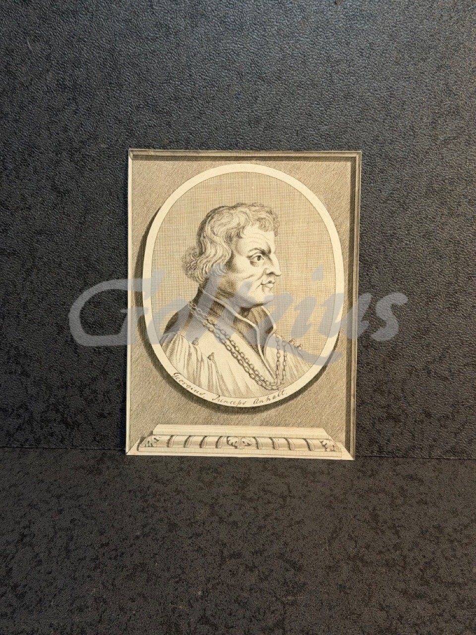 Portrait of George III, Prince of Anhalt-Dessau