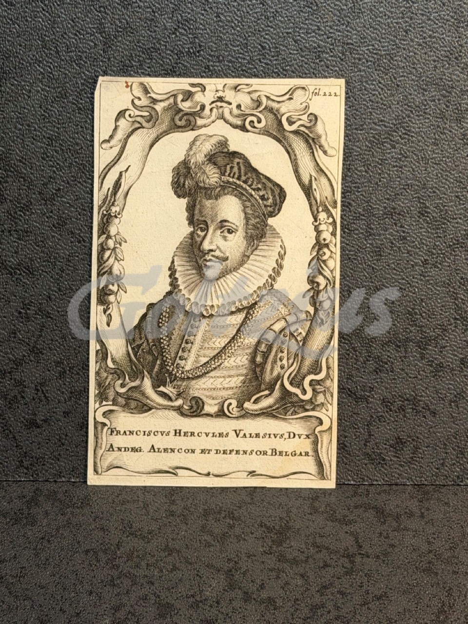 Portrait of Francis, Duke of Anjou