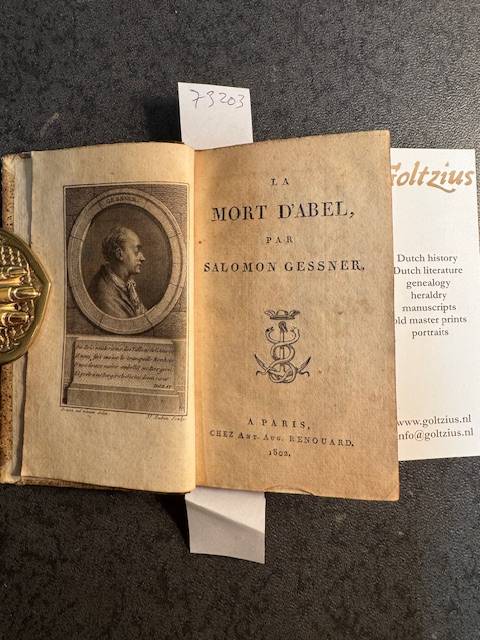 GESSNER, S., La Mort D'Abel