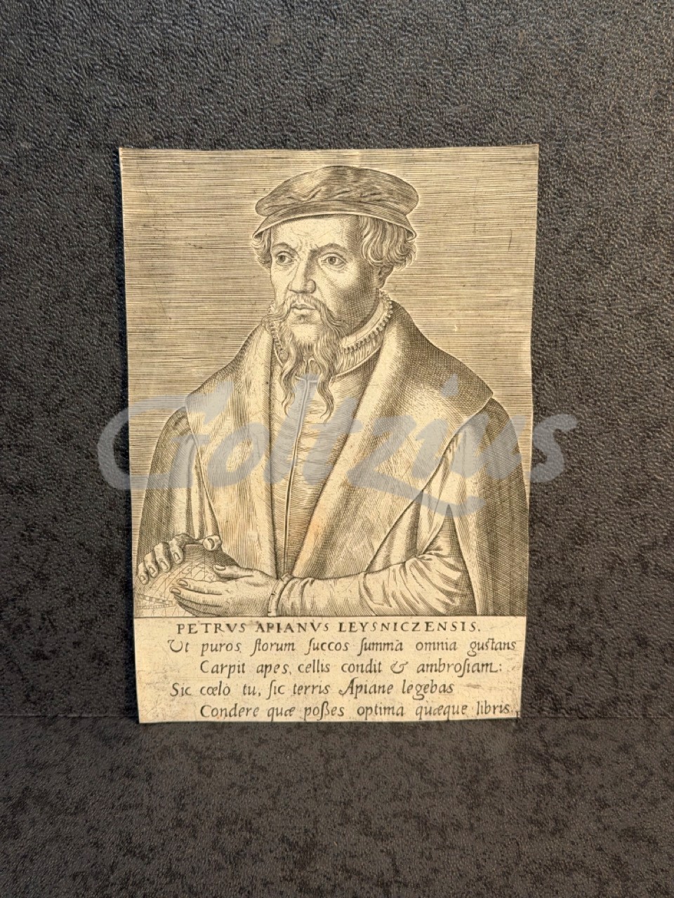 Portrait of Peter Apianus