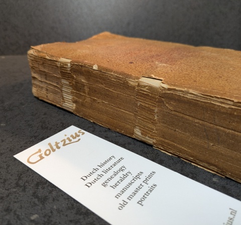 FEITH, H.O., Het Groninger beklemregt of verzameling van staats-resolutien en andere, tot het beklemregt betrekkelijke stukken, uitgegeven, en met aanteekeningen voorzien, door Mr. H. O. Feith, archivaris der provincie Groningen. Tweede deel.