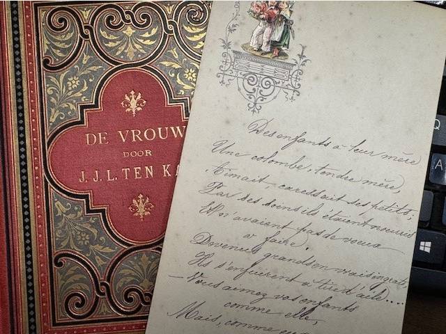 KATE, J. J. L. TEN, De vrouw in 't Neêrlandsch lied : keur van zangen.