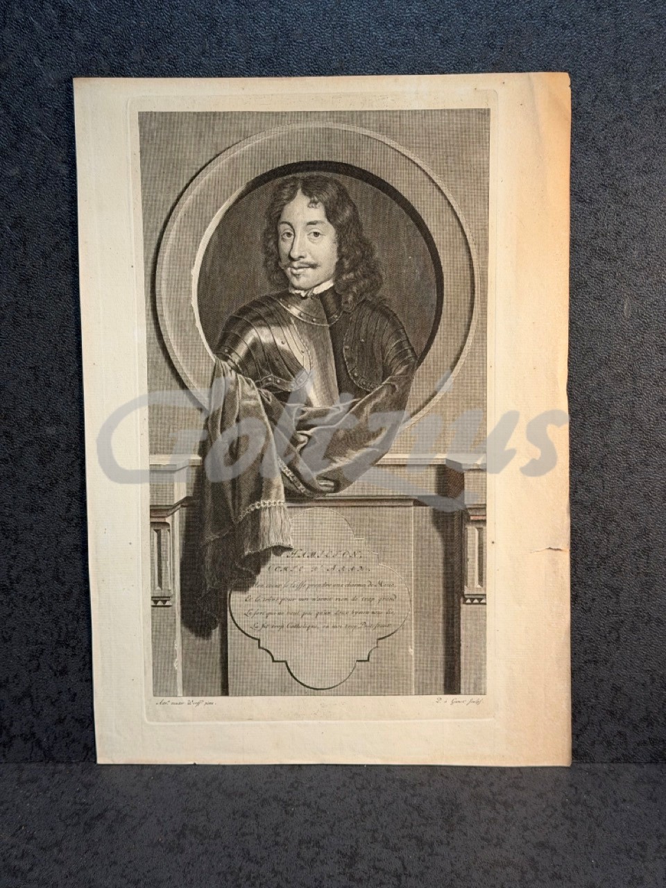 Portrait of Charles Hamilton, count of Arran