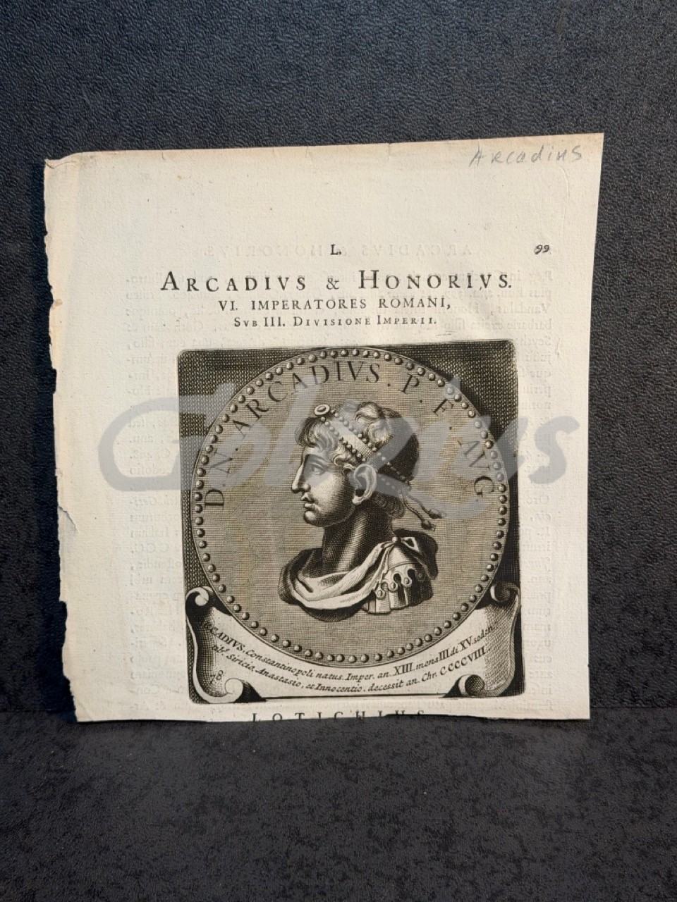 Portrait of Arcadius
