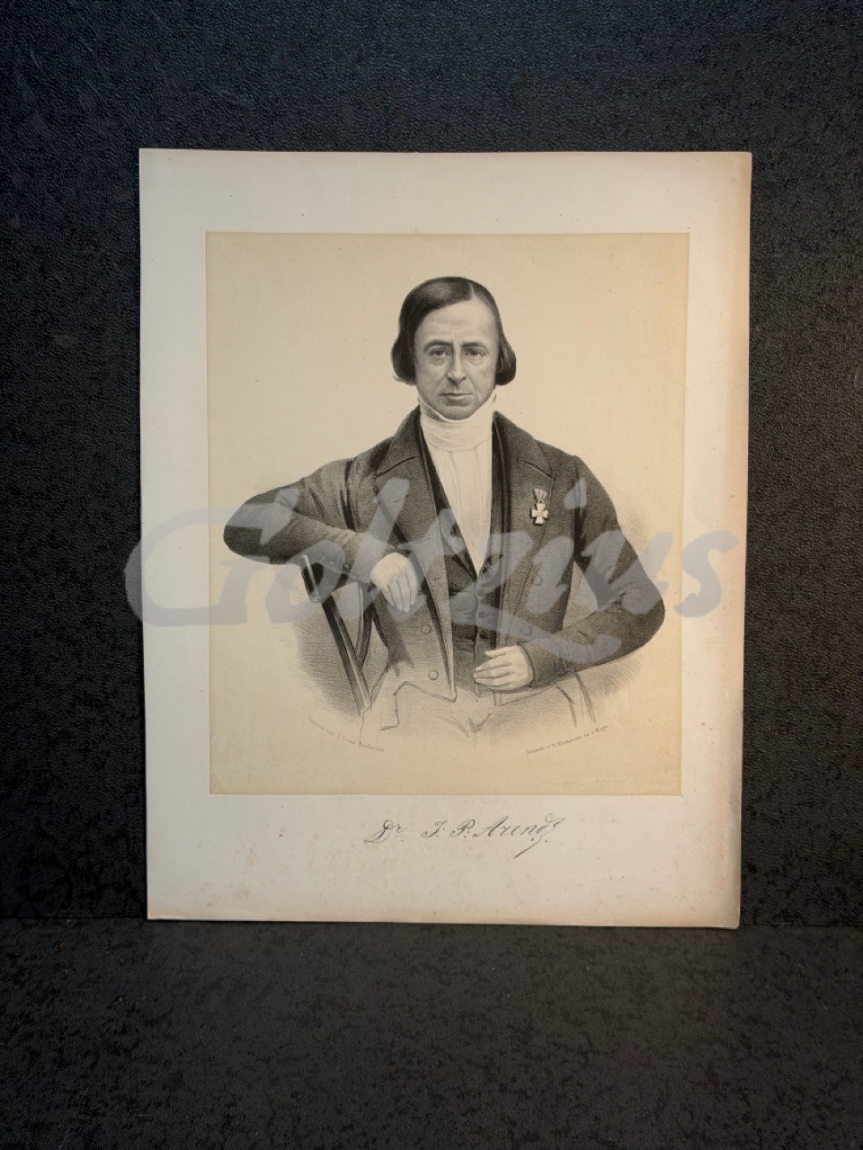 Portrait of Johannes Pieter Arend