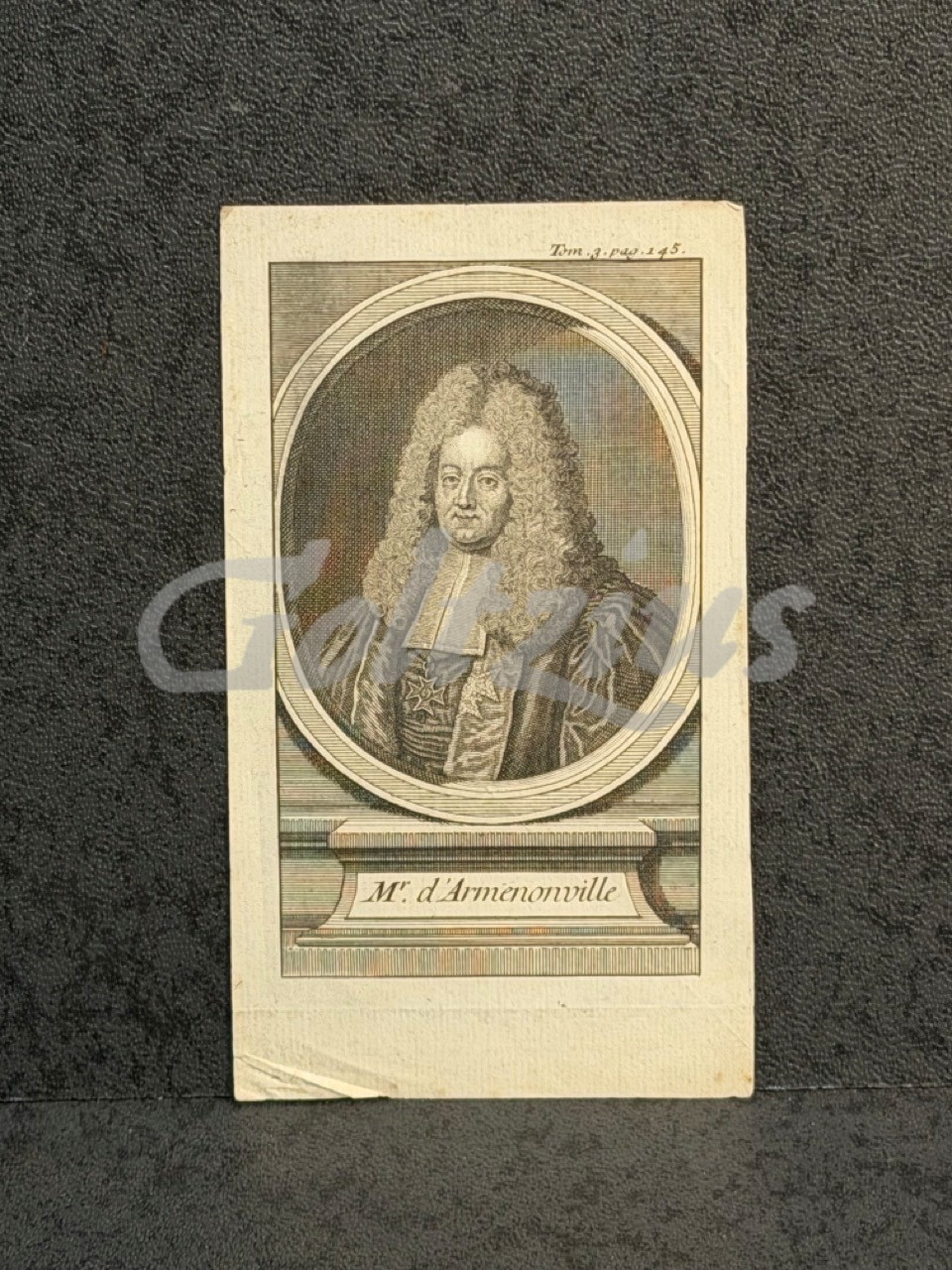 Portrait of Joseph Fleuriau d'Armenonville