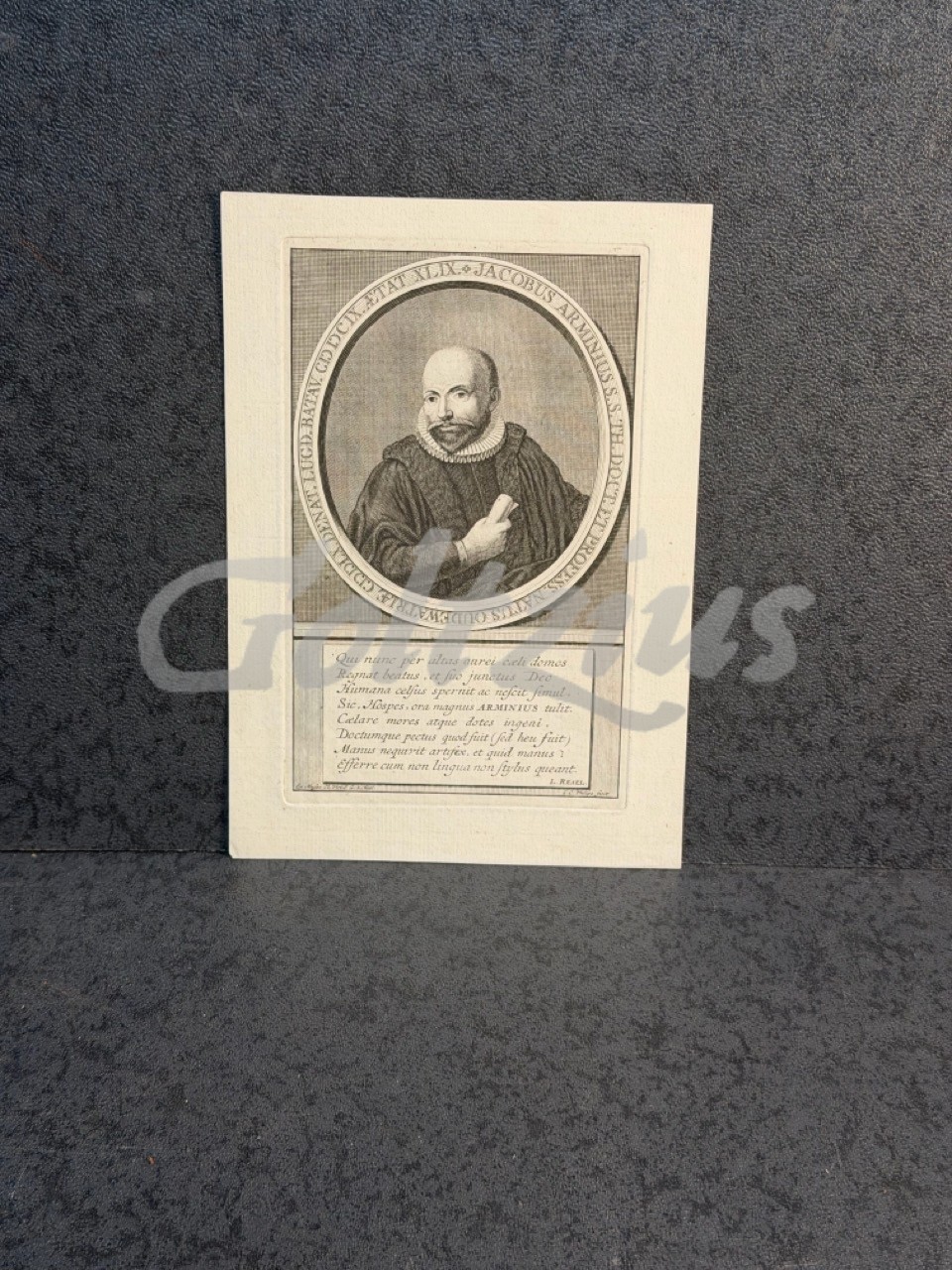 Portrait of Jacobus Arminius