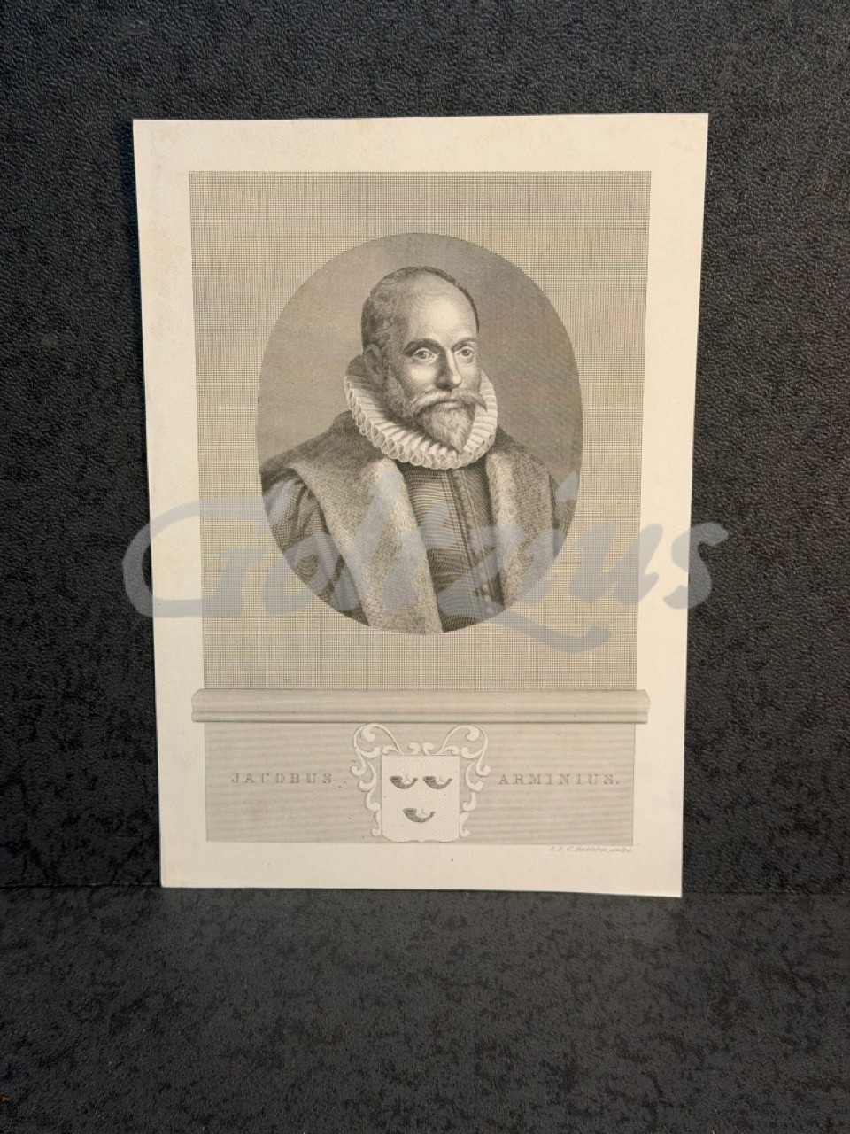 Portrait of Jacobus Arminius