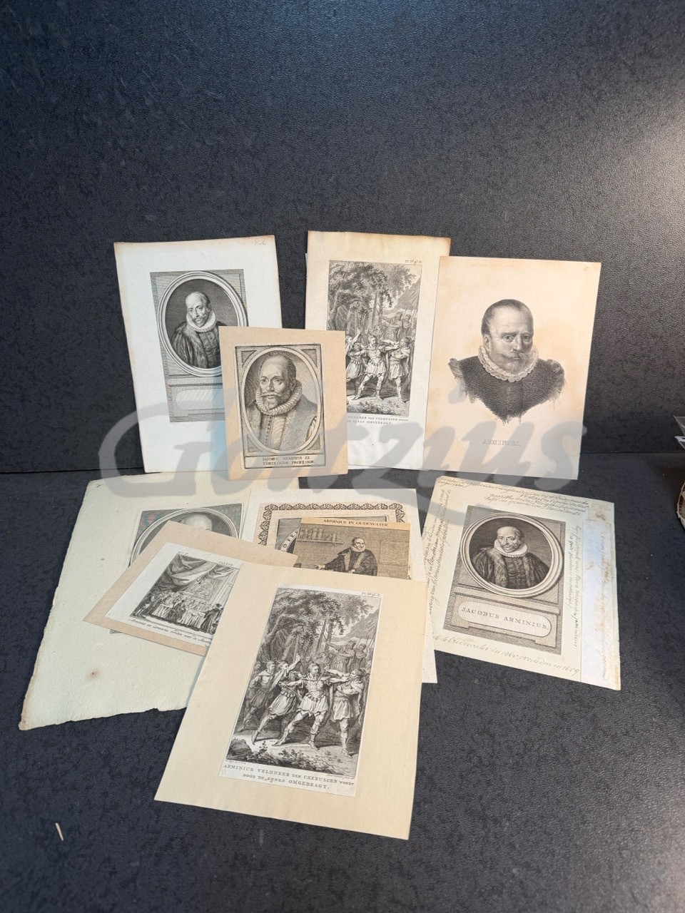 Various prints of Jacobus Arminius