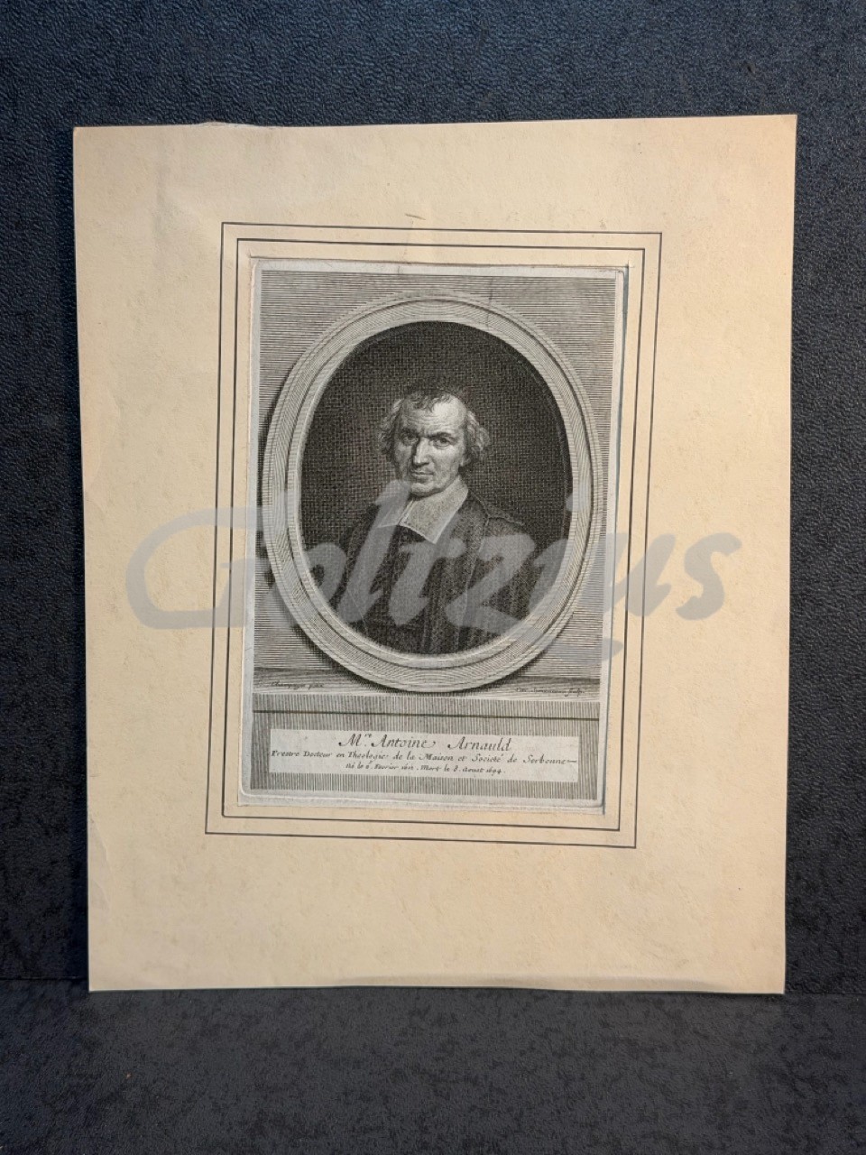 Portrait of Antoine Arnauld