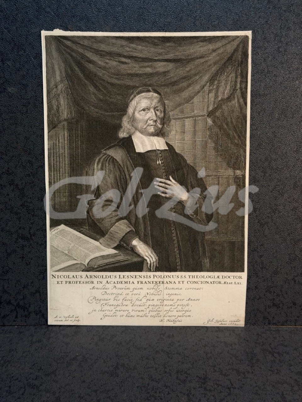 Portrait of Nicolaus Arnoldus