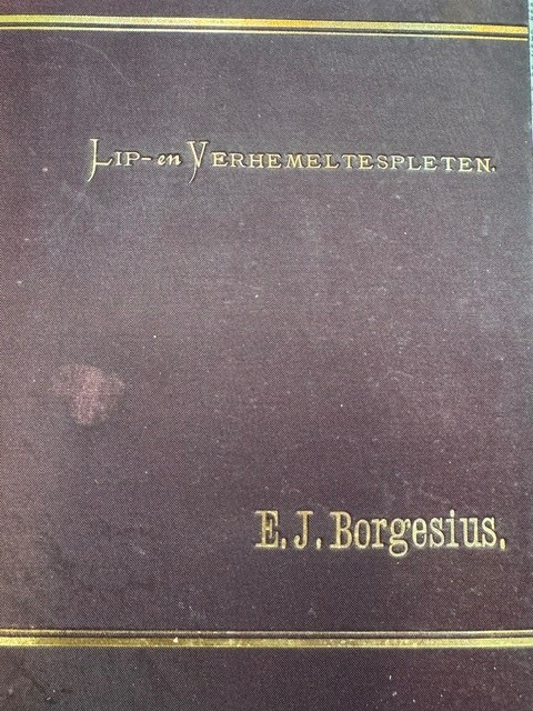 BORGESIUS, E.J., Lip- en Verhemeltespleten.