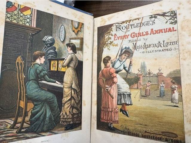 Routledge's Every Girl's Annual 1883 edited by Miss Alicia A. Leith. Illustrated.