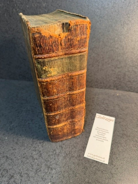 SCHELLER, IMMANUEL JOHANN GERHARD, I.J.G. Schelleri Lexicon Latino-Belgicum auctorum classicorum, curante Davide Ruhnkenio - complete A-Z in one volume..