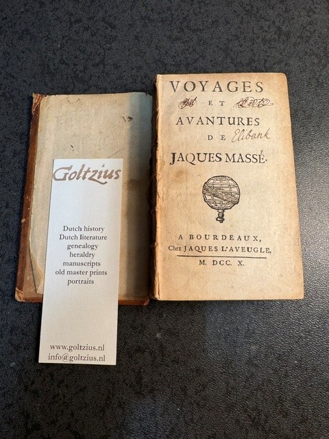 TYSSOT DE PATOT, S., Voyages et avantures de Jaques Masse.