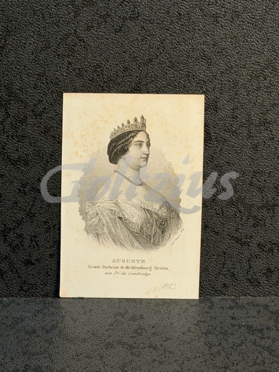 Portrait of Augusta of Cambridge