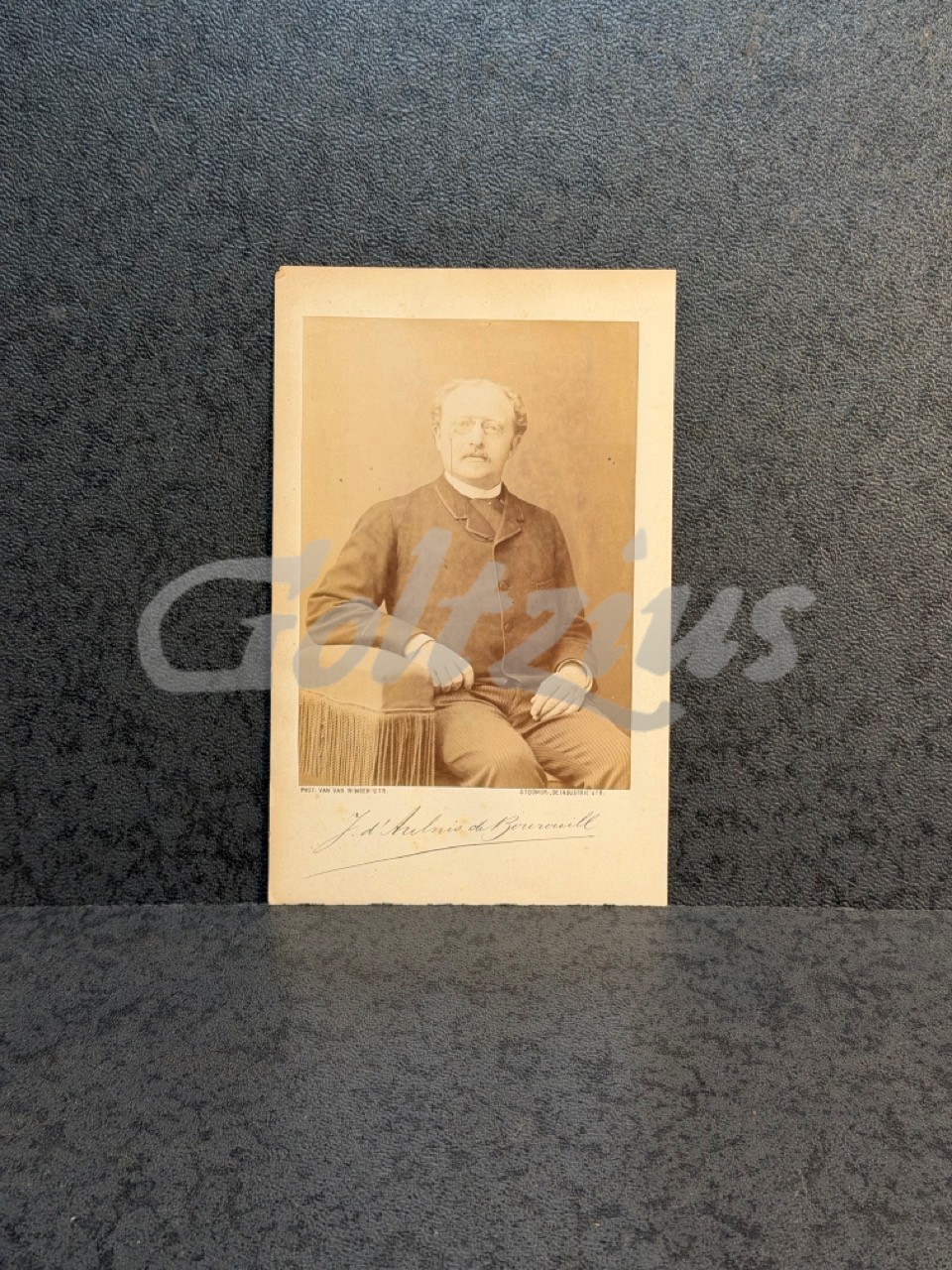 Photograph of Johan d'Aulnis de Bourouill