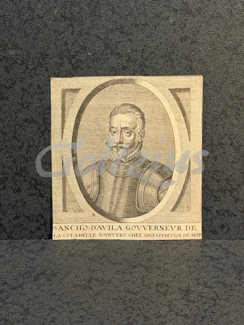 Portrait of Sancho d'Ávila