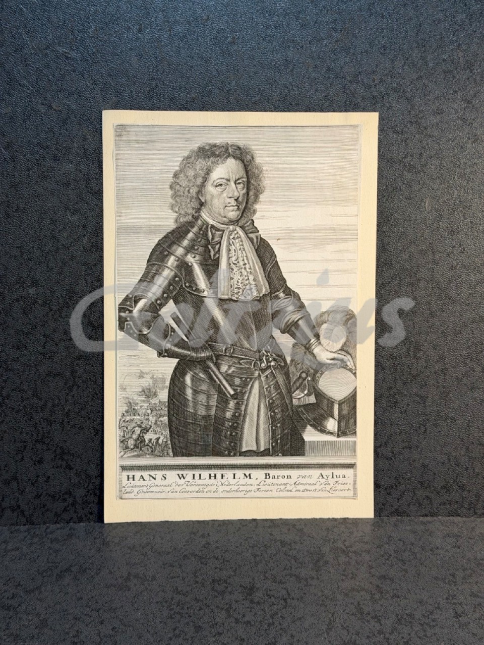 Portrait of Hans Wilhelm baron van Aylva
