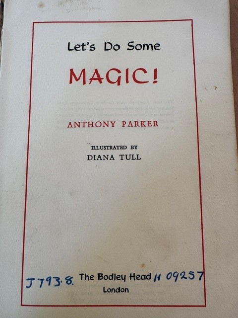 PARKER, A., Let's do some magic!