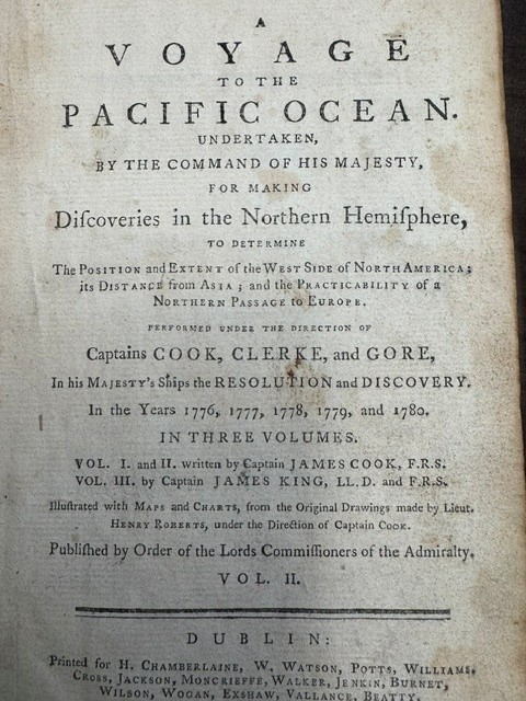 COOK AND KING, A voyage to the Pacific Ocean undertaken by the command of his majesty for making Discoveries in the Northern Hemisphere performed under the Direction of Captains Cook, Clerke, and Gore, in His Majesty's Ships the Resolution and Discovery; in the Years 17