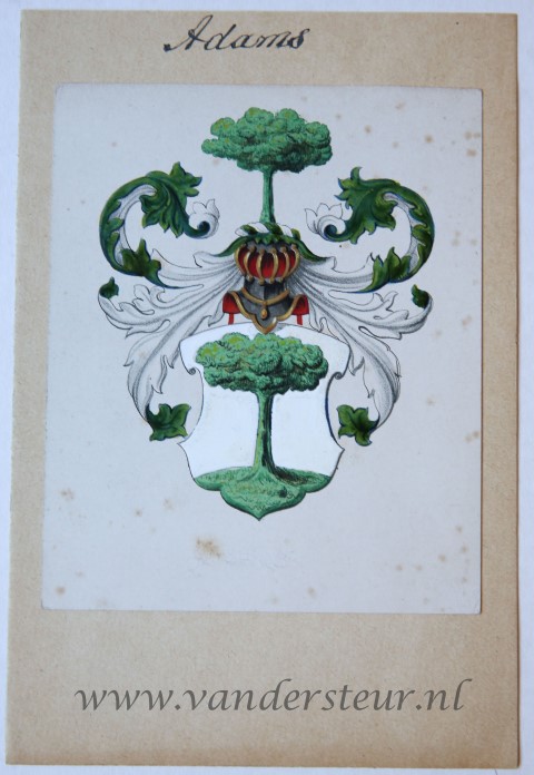 Wapenkaart/Coat of Arms; Adams