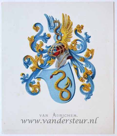 Wapenkaart/Coat of Arms: Adrichem (Van)