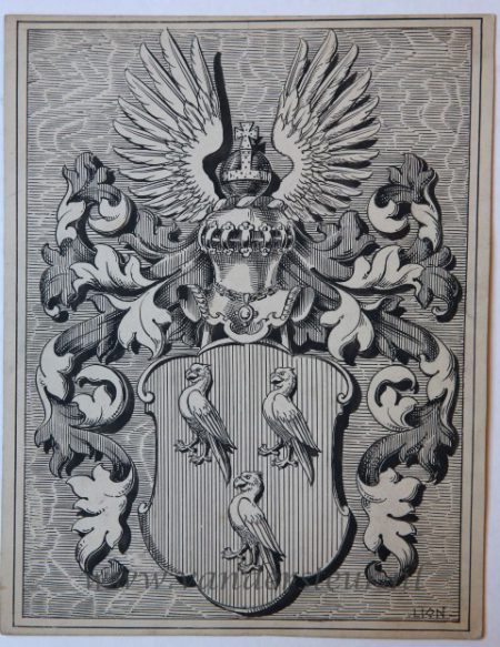 Wapenkaart/Coat of Arms Alderwerelt (Van)