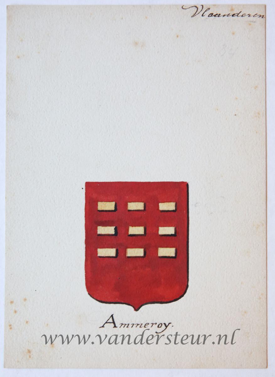 Wapenkaart/Coat of Arms: Ammeroy