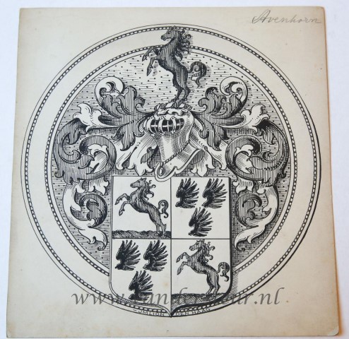 Wapenkaart/Coat of Arms: Avenhorn