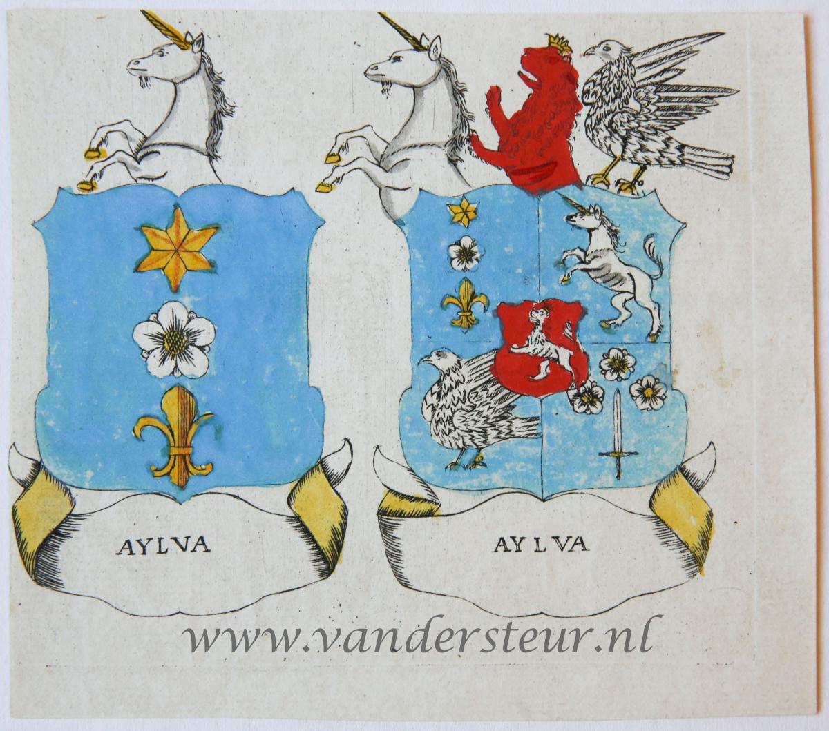 Wapenkaart/Coat of Arms: Aylva (Van)